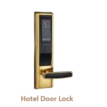 Electronic hotel door lock